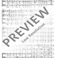 Zwei Volkslieder - Choral Score