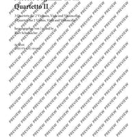 String Quartet No. 2 - Score and Parts