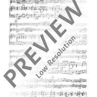 Trio sonata c minor - Score and Parts