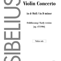 Violin Concerto D minor - Violin