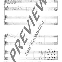 Organ Concerto No. 12 B Major - Organ Reduction