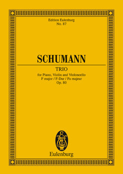 Piano Trio F major - Full Score