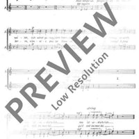 Kantate Nr. 6 - Choral Score