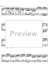 Suite  4 F Major BWV 809 - Score