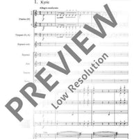 Missa in Angustiis D minor - Full Score