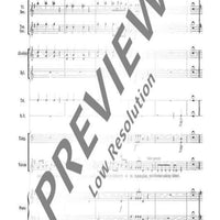 The Drummer Boy - Score