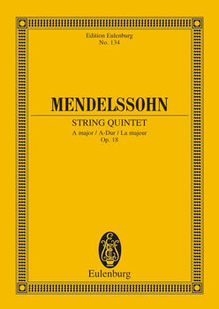 String Quintet A major - Full Score