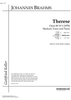 Therese Op.86 No. 1