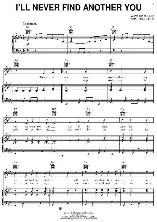 I'll Never Find Another You