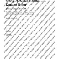 Concerto B-flat major - Set of Parts