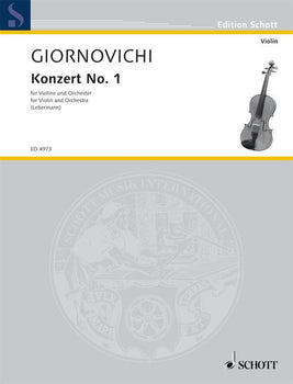 Concerto No. 1 A Major - Piano Score With Solo Part