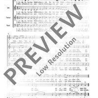 Zwei Volkslieder - Choral Score