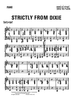 Strictly From Dixie - Piano