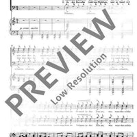 Seht, wie die Sonne lacht - Score