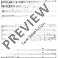 Die Brünnlein, die da fließen - Choral Score