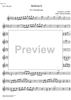Three Part Sinfonia No. 6 BWV 792 E Major - Alto Saxophone