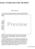 Bunny Berigan's Daily Exercises for Trumpet - Author's Foreword - Bonus Material