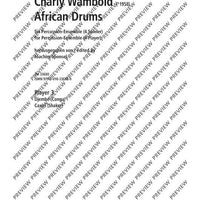 African Drums - Score and Parts