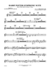 Harry Potter Symphonic Suite - Trombone 3 TC