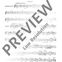 The Carnival of Venice - Set of Parts