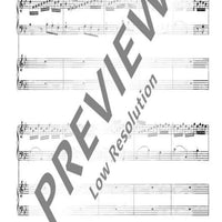 Organ Concerto No. 12 B Major - Organ Reduction