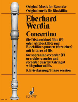 Concertino - Piano Score With Solo Part