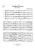 A Mighty Fortress - Score