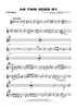 As Time Goes By - B-flat Trumpet 4