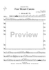 4 Mozart Canons - F Horn (Optional Trombone)
