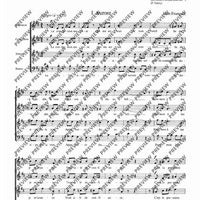 Trois Poèmes de Paul Valéry - Choral Score