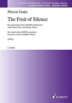 The Fruit of Silence - Choral Score