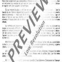 Méthode de flûte à bec