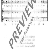 Old French Christmas Songs - Performing Score