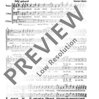 Der Tambour - Choral Score