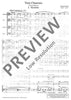 Trois Chansons - Choral Score