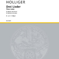 Drei Lieder
