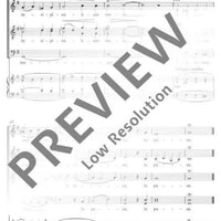 Three Latin Motets - Choral Score