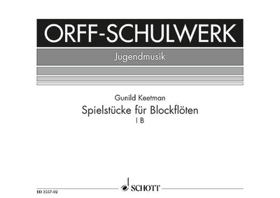 Spielstücke für Blockflöten - Performing Score