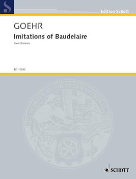 Imitations of Baudelaire - Score