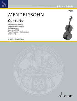 Concerto E Minor - Piano Score With Solo Part