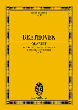 String Quartet F minor - Full Score