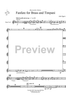 Fanfare for Brass and Timpani - F Horn 4