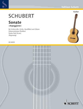 Sonata "Arpeggione" in A minor - Score