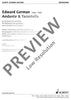 Andante & Tarantella