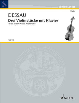 Three Violin Pieces with Piano