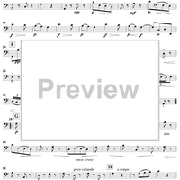 String Trio in C Major, Op.1, No. 1 - Cello