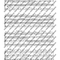 1st String quartet C major - Score and Parts