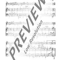 Leichte Spielmusik des Rokoko