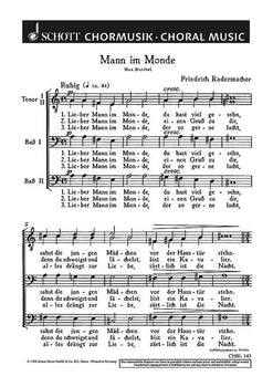 Mann im Monde - Score