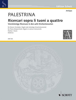 Ricercari - Score